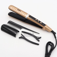 เครื่องหนีบผมไฟฟ้า CKL-702B เครื่องหนีบผม+ม้วนผม หวีไฟฟ้า หนีบตรงแปรงหวีผมไฟฟ้า เครื่องหวีผมไฟฟ้า ผม