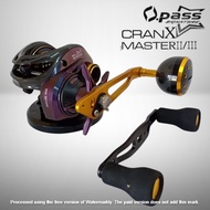 OPASS CRANX MASTER III SW301HG JIGGING FISHING REEL + FREE BRAIDED LINE 100M