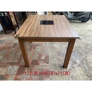 大安二手家具推薦#老朋友-二手110公分  電磁爐餐桌 火鍋桌 商用餐飲設備 桌子 電磁爐具 兩尺半/五尺餐桌