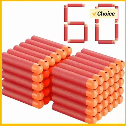 H9.5cm Soft EVA Foam Bullets Refill Darts for N-Strike Elite Mega Series Blasters Guns for Children 