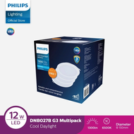 Lampu Philips LED Panel Downlight Multipack DN027B G3 LED12/CW 12W D150