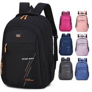[ECOGROW] READY STOCK School bag Backpack Primary Secondary Student Bag Beg Sekolah Banyak Zip (Blue