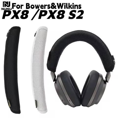 NUNU Comfortable Zipper head beam protective cover For Bowers&Wilkins PX8/PX8 S2 Headphones Head Bea