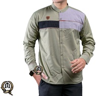 KEMEJA KOKO ANAK LAKI LAKI WARNA HITAM PUTIH TERMURAH HADROH AZZAHIR BAJU KOKO PRIA PANJANG HABAIB Q