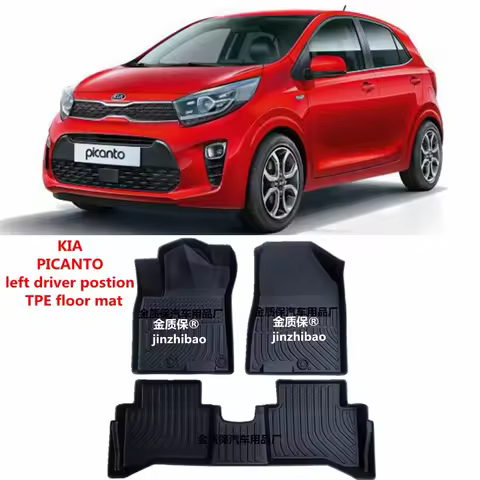 Use for 2017-24 KIA Picanto car carpet Picanto car floor mats Picanto Full Set Trim to Fit For KIA P