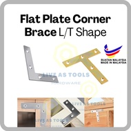 [L Shape T Shape] Corner Flat Metal Plate/ Repair Bracket/ Frame Bracket Corner Connector Brace Besi