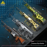 Military building block sniper rifle model ornament, educational assembly toy     gift for children