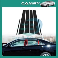 Toyota Camry XV50 ACV50 2012-2018 Door Pillar PC Piano Black Door Window Pillar Posts Stickers Berja