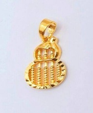 [VJ]Pendant "Abacus" 999.9 Bangkok Gold Plated Pendant<Loket Sempoa>