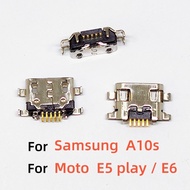 10-100Pcs For Samsung A10s Motorola e5 play Moto E6 Micro USB Charging Port Dock Socket Plug Charger