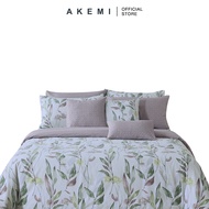 AKEMI 850TC Cotton Twill Adore Sadella (Bedsheet | Fitted Sheet Set | Quilt Cover Set)