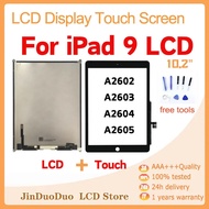 10.2 inch AAA+ LCD For iPad 9 10.2 9th Gen  2021 A2602 A2603 A2604 A2605 LCD Display Touch Screen Fo