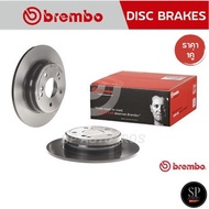 BREMBO จานเบรคหลัง BENZ SLK R170 R171 96-11 / 278mm รหัส 08 5178 31 / ราคา 1คู่