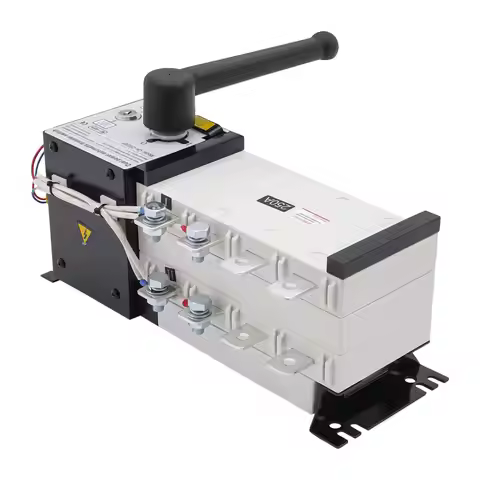 110V 250A Dual Power Industrial Automatic Transfer Switch, 4P Dual Power Generator Changeover Switch