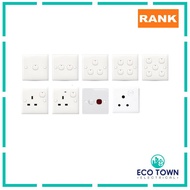 Rank Switch and Power Socket Classic Sirim Approved