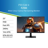 PRISM+ F250i | 25" 240Hz 1ms GTG Fast IPS Adaptive Sync Gaming Monitor