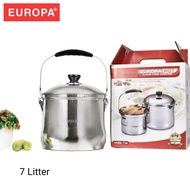Europa Pot Panci Ajaib Hemat Gas I Panci Magic Cooker Stainless 7 L I