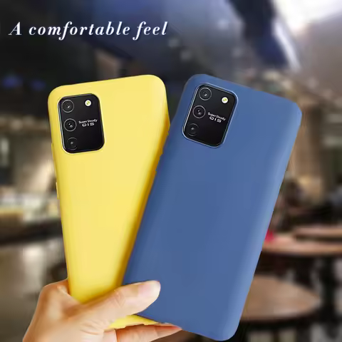 Case for Samsung Galaxy S10 lite S 10 Note 10 lite Case Matte Soft Silicone Phone Cases for Samsung 