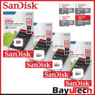SanDisk Ultra / A1 Ultra 128GB/64GB/32GB/16GB Micro SD Memory Card 100MB/s to 140MB/s Class 10 UHS-I
