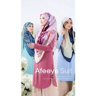 (SALESSALES) SUIT AFEEYA BLOUSE + SELUAR BY JELITA WARDROBE - TANPA KEDUT