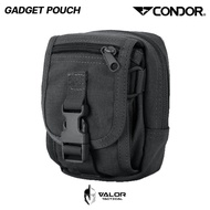 Condor - Gadget Pouch [Black] กระเป๋าเล็ก ขนาดพกพา เพ้า รองรับ Molle กระเป๋าพกพา ยุทธวิธี