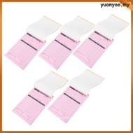 Bill Fork Receipt Invoice Book Small Business Cash yuanyao