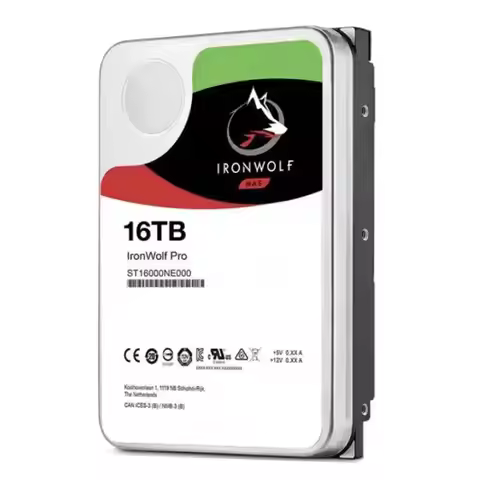 Original 16TB ST16000NE000 ST16000VE002 St16000nm002g Pro 3.5'' SATA NAS HDD Hard Drive