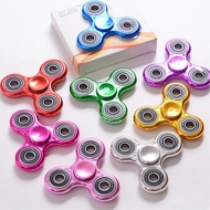 New Fidget Spinner Long-Lasting Decompression Toy with Light Finger Spinner Mute Three-Leaf Rotating