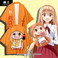 Doma Umaru cosplay costume fashion cardigan loose kimono plus size XS-4XL Unisex Cloak