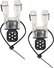 Bite Moldable Scuba Diving Mouthpiece, TPE Moldable Snorkel Mouthpiece Regulator with Regulator Tie
