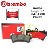 BREMBO NAO Front Brake Pads - H/D Insight 1.3 Hybrid ZE2