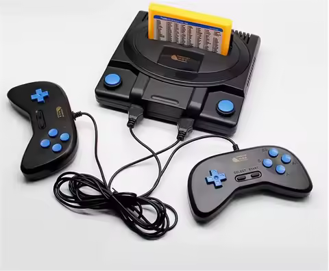 8bit FH-008 Retro AV output TV Video Game Console for FC Games with 2 Gamepads Built-in 88 Games sup