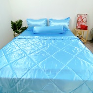 (ĐỦ MÀU) Bộ ga gối phi cao cấp 4 món đủ size - hàng loại 1 không pha/ bộ ga gối giường phi 4 món/ ch