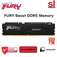 Kingston FURY Beast DDR5 (5200Mhz/5600MHz/6000Mhz ) PC Gaming RAM
