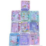 Set Mini Note Book Notes Unicorn Free Pena Kartun Lucu Kreatif Untuk Anak Anak Buku Catatan Lucu Den