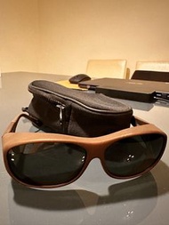 美國 Cocoons Slim Line (M) Sand Polarized Gray 覆蓋式太陽眼鏡
