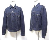 【古物箱~霹靂膠囊】Levi's 557日本製大E.赤耳LVC經典復刻71557-02.日版牛仔外套40號(二手.古著.老件.vintage)