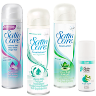 Gillette Venus Satin Care Shave Shaving Gel Sensitive Skin / Dry Skin / Normal Skin / Pure & Delicat