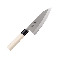 Kitchen Tool Deba Knife 160mm Yanagiba Manufacture Thick Blade, Ideal for Fish Filleting and Cutting
