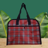 Two-compartment polybag with mesh for water (30x24x14)