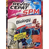 Revisi Cepat SPM Biology KSSM Form4&5( Buku Rujukan Pantas untuk kelas DLP)