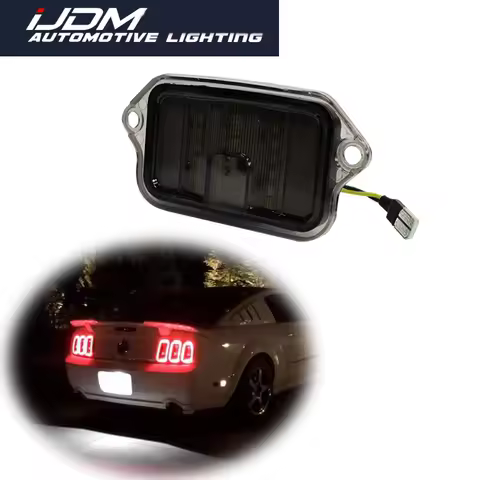 1PC For Ford Mustang Convertible Coupe GT Shelby GT500 GT500KR 2005 2006 2007 2008 2009 White LED Li