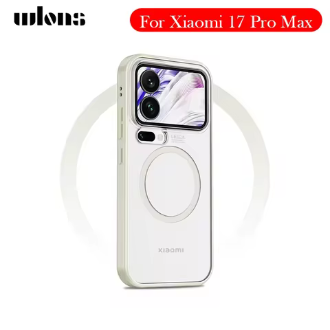 WLONS Case For Xiaomi 17 Pro Max Airbag Back Cover Case for XIAOMI 17 PRO MAX