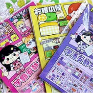 squishy toy squishy New Schoolmaster Quiet Book Pinch Paradise Campus Cute Original Sticker Book Dec