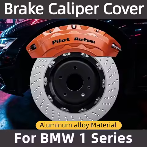 For BMW 1 Series Car Brake Caliper Cover Aluminum For BMW 116i 118i 120i 125i 130i 116d 118d 120d 12