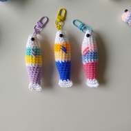 [ETOILE] Amigurumi Crochet FishKeychain - Handmade