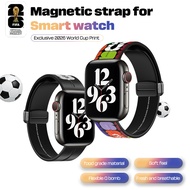 FIFA F26W01 Smart Watch Strap Silicone Replacement Watch Band Adjustable Sport Wristband For Smartwa