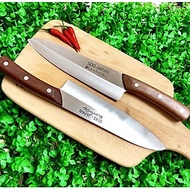 Dao thái đồ ăn, cắt gọt trái cây SEKI Nhật loại trung cán gỗ dài 30cm