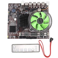 X58 Motherboard X5650 CPU 8G Memory Main Board with Heat Sink 6-Channel Sound Card LGA 1366 Pin CPU 