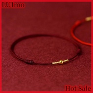 LUImo Hot sale Fashion Handmade Bracelet Red Rope Lucky Bangle Women Men Lovers Best Friends Lucky B